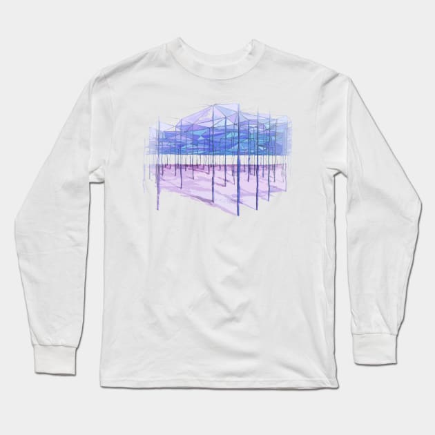 Canopy colors Long Sleeve T-Shirt by HammerPen